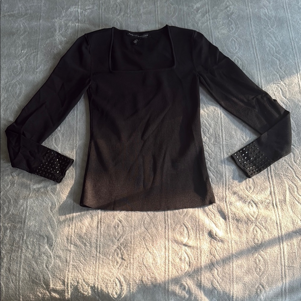 White House Black Market Fitted Top
